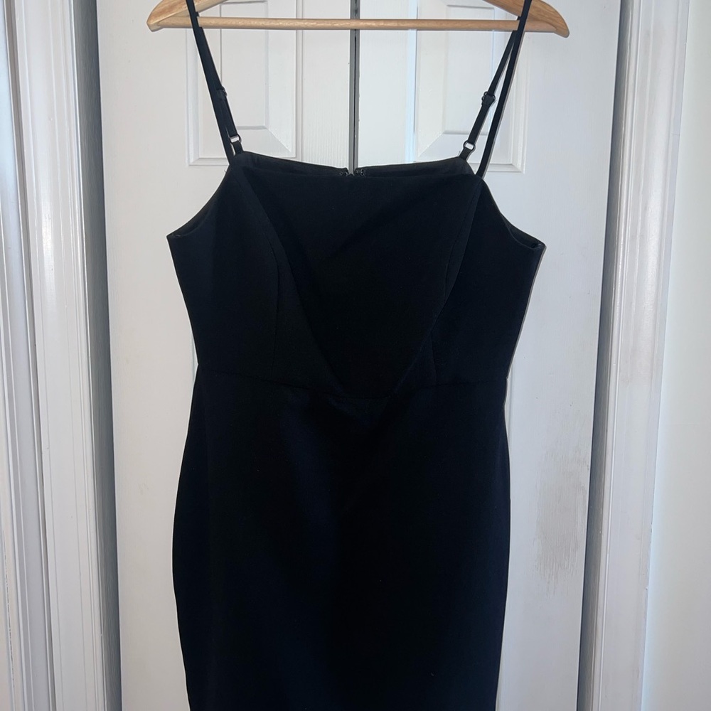 BCBGeneration Black Strapless Dress
